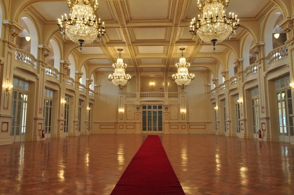 Na foto, o Salão Nobre do Palace Casino.